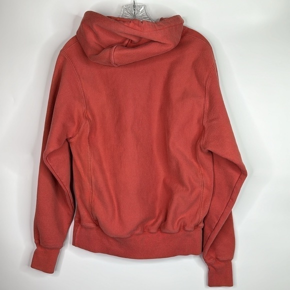 Champion Reverse Weave Pink Hooded Sweatshirt Size Small - Picture 4 of 12